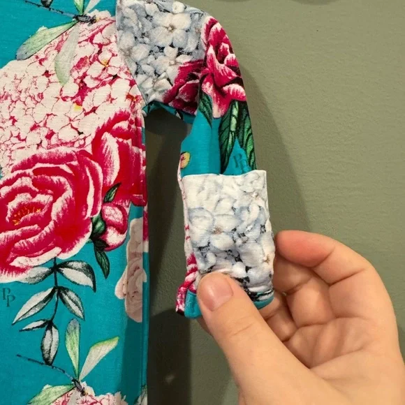 POSH PEANUT 0-3 month zip bottom sleeper; bamboo baby clothes; bamboo sleeper - Picture 9 of 13